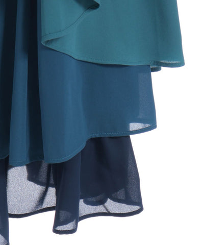 Gradation Frill Skirt