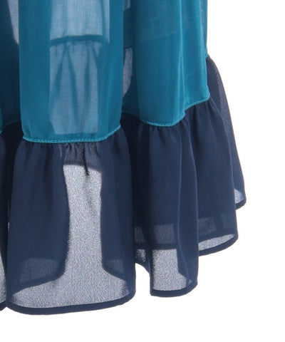 Gradation Frill Skirt
