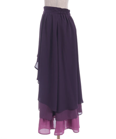 Gradation Frill Skirt