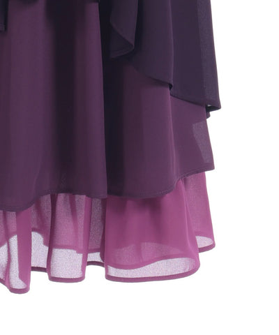 Gradation Frill Skirt