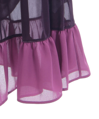 Gradation Frill Skirt