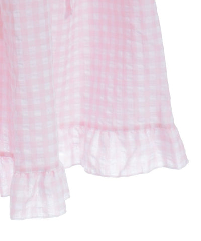 Gingham Tiered Skirt