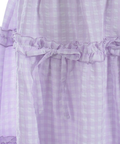 Gingham Tiered Skirt