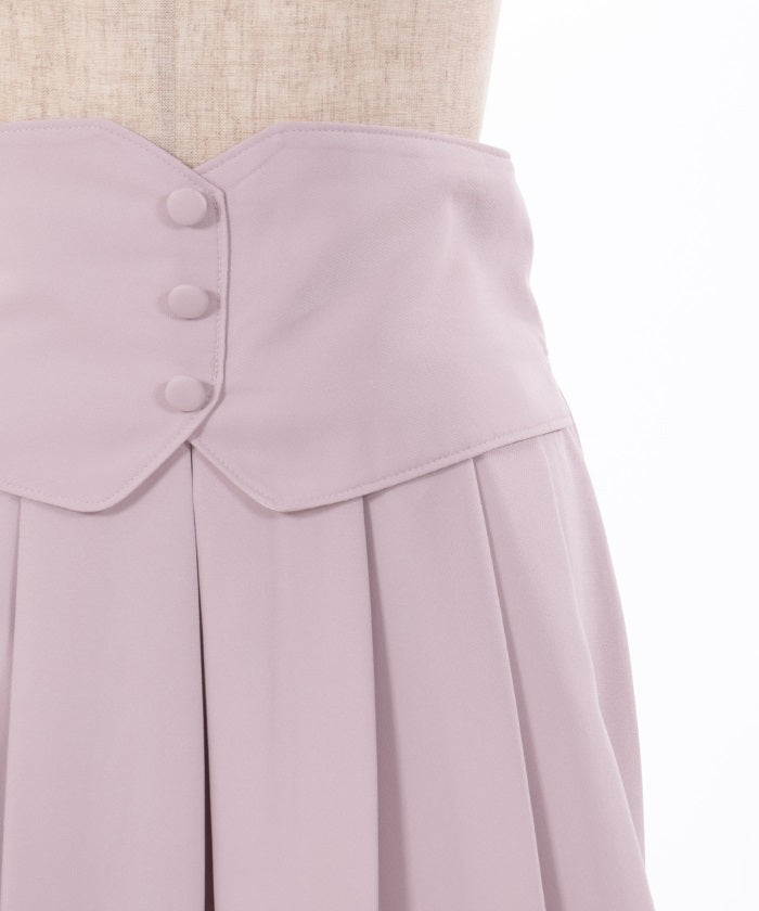 Selectable Length Belt Design Skirt