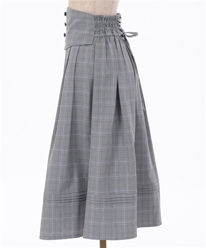 Selectable Length Belt Design Skirt