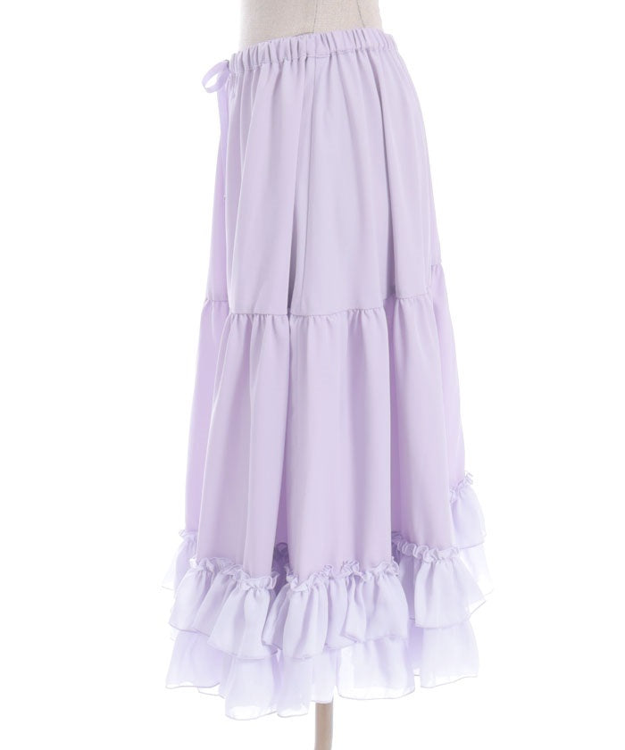 Midi Frill Pettiskirt