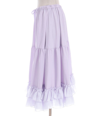 Midi Frill Pettiskirt