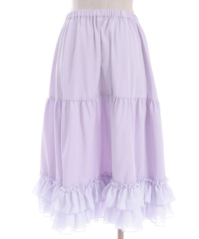 Midi Frill Pettiskirt