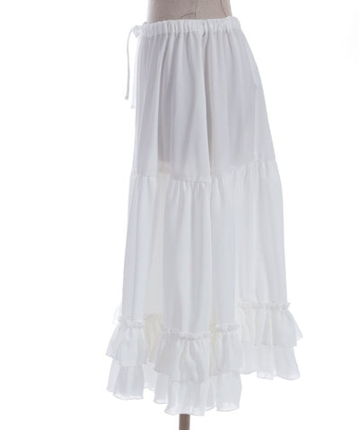 Midi Frill Pettiskirt