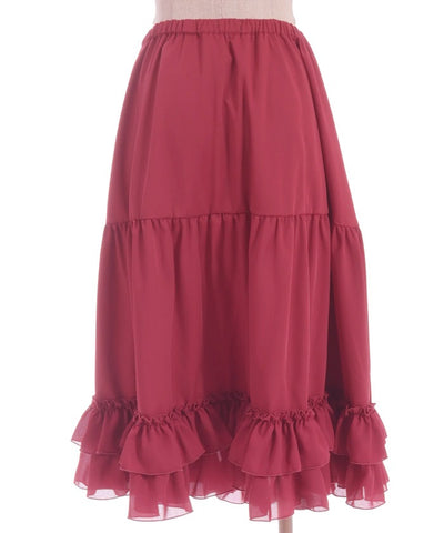 Midi Frill Pettiskirt