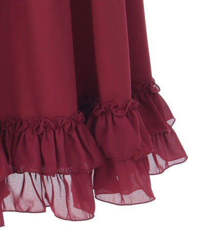 Midi Frill Pettiskirt