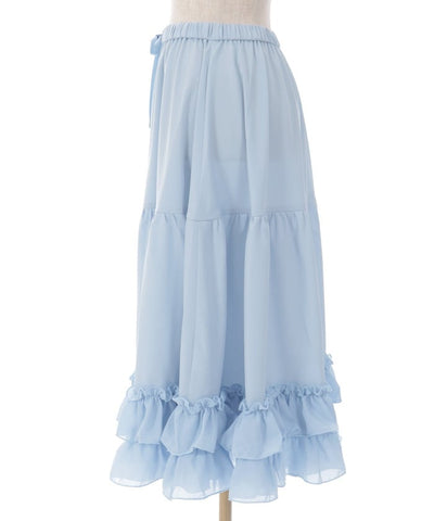 Midi Frill Pettiskirt