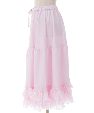 Midi Frill Pettiskirt