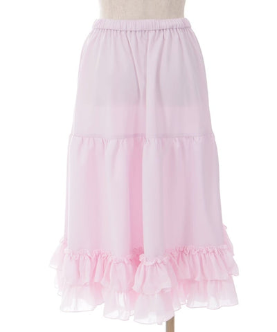 Midi Frill Pettiskirt