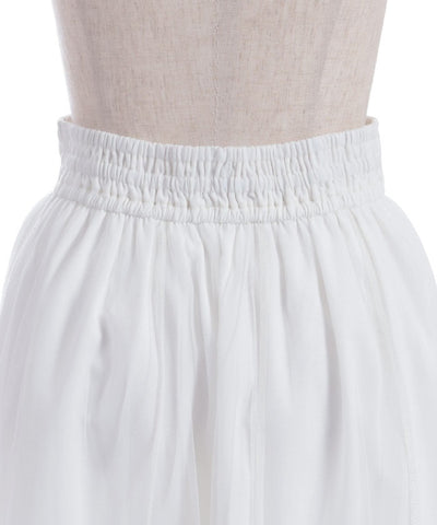 Marine Tulle Ribbon Skirt
