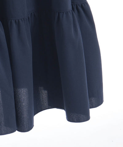 Marine Tulle Ribbon Skirt