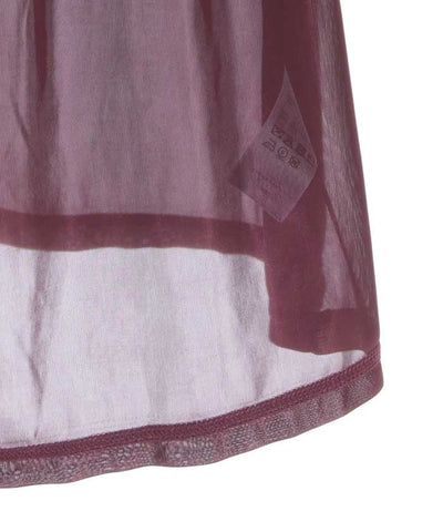 Rose Pattern Velvet-Like Skirt