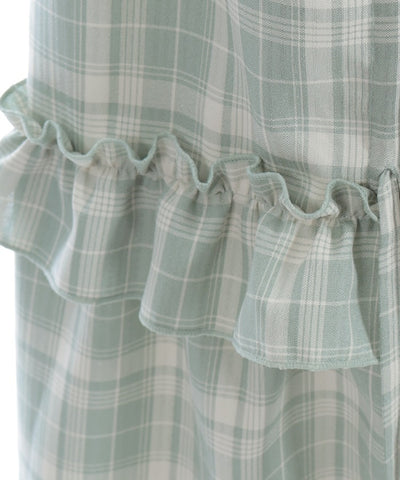 Drawstring Tiered Skirt