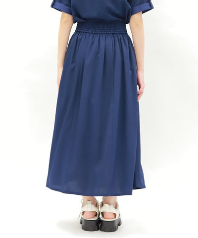 Jacquard & Pleated Skirt