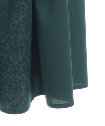 Jacquard & Pleated Skirt