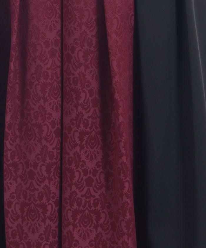 Jacquard & Pleated Skirt