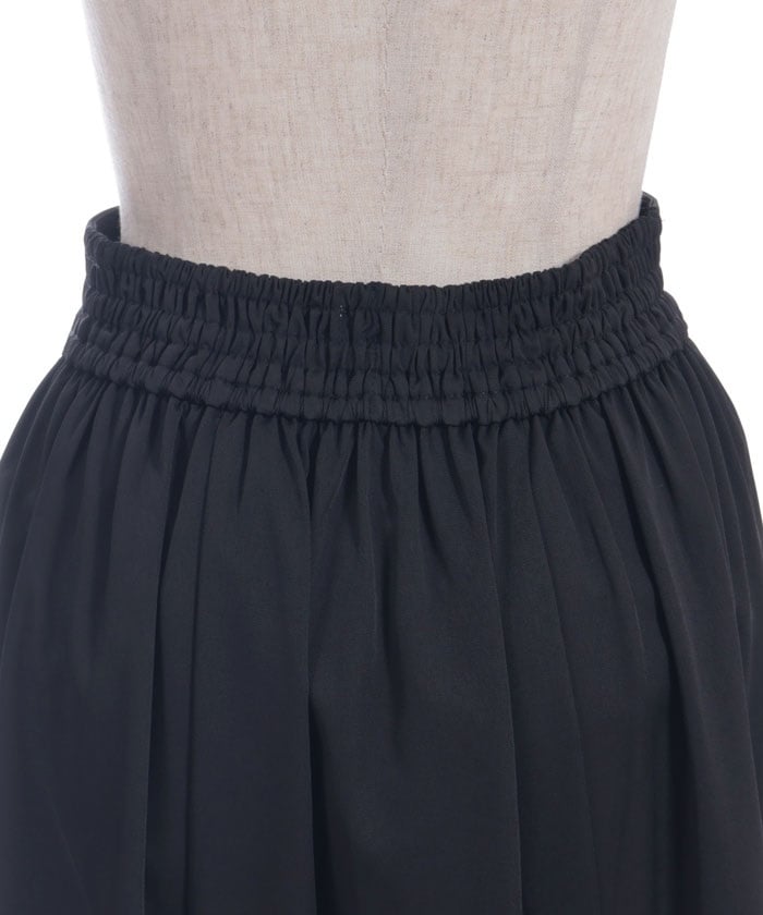 Jacquard & Pleated Skirt
