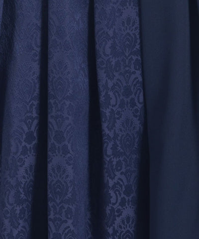 Jacquard & Pleated Skirt