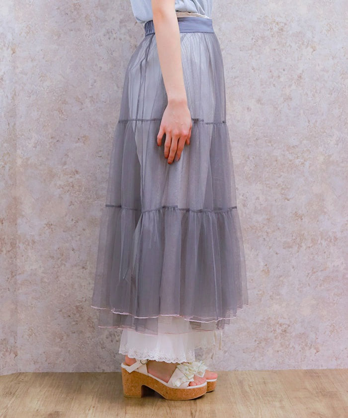 Layered Tulle Frill Skirt