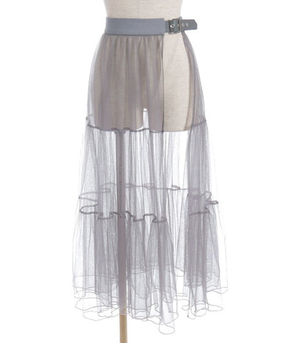 Layered Tulle Frill Skirt