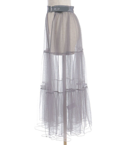 Layered Tulle Frill Skirt