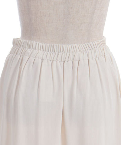 Ribbon & Bouquet Embroidery Skirt