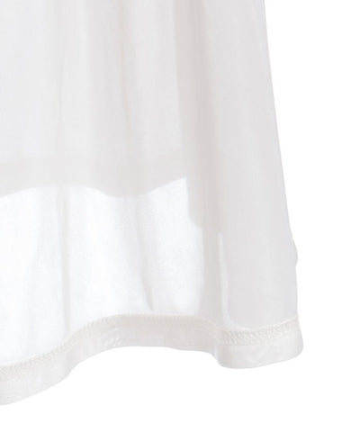Ribbon & Bouquet Embroidery Skirt