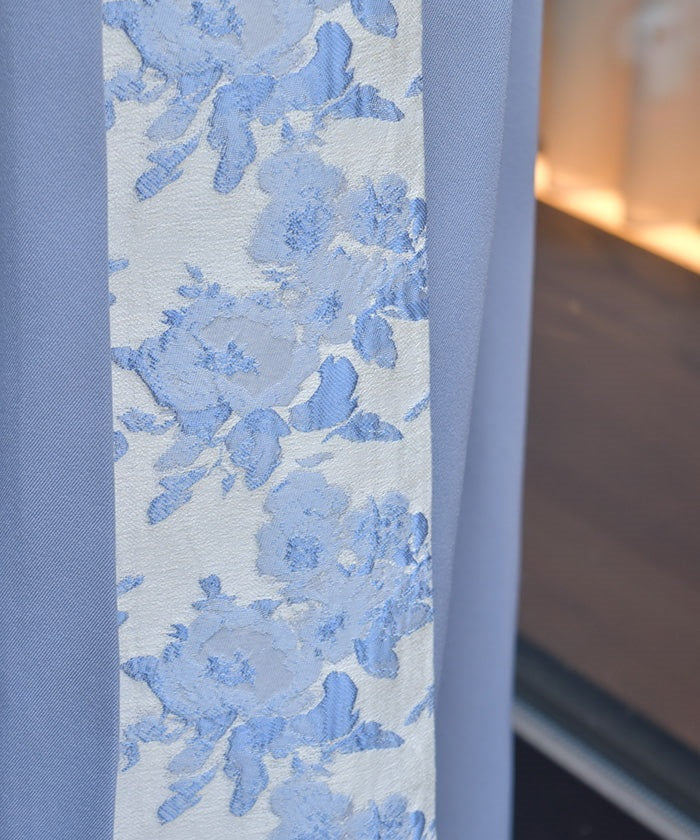 Rose Belt Jacquard Skirt