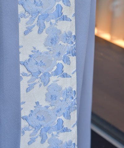 Rose Belt Jacquard Skirt
