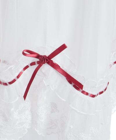 Whip Frill Tulle Skirt