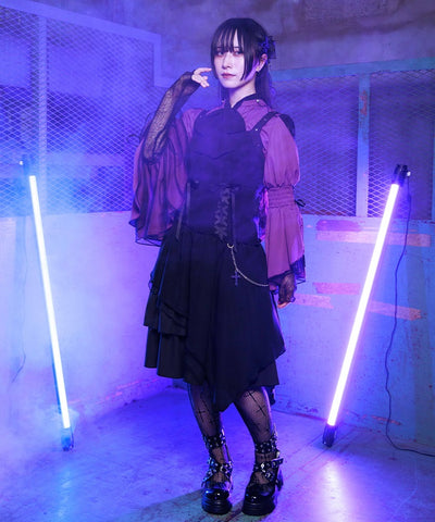 Asymmetric Design Camisole Dress