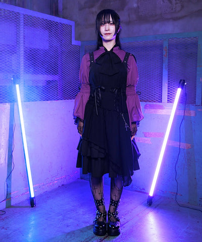 Asymmetric Design Camisole Dress