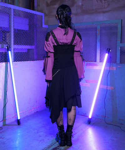 Asymmetric Design Camisole Dress