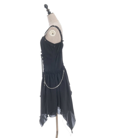 Asymmetric Design Camisole Dress
