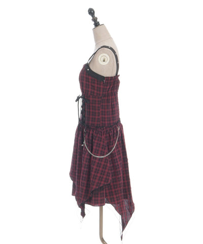 Asymmetric Design Camisole Dress