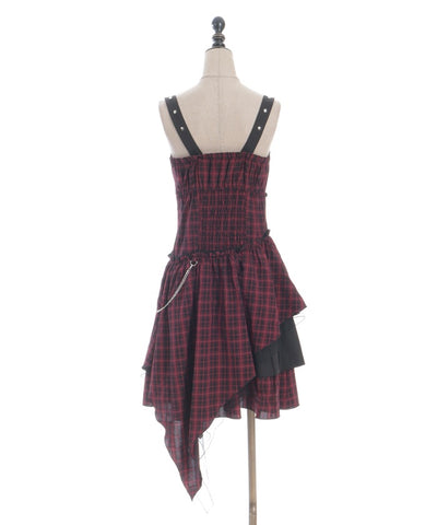 Asymmetric Design Camisole Dress