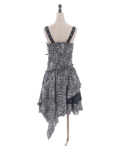 Asymmetric Design Camisole Dress