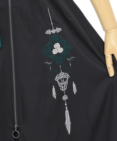 Chinese Style Embroidery Camisole Dress