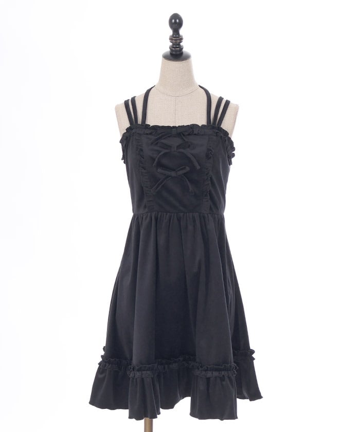 Velour Camisole Dress – axes femme from JAPAN