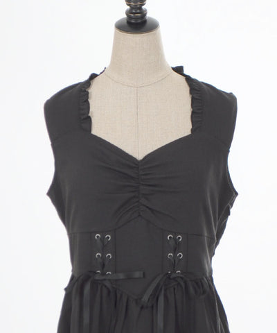 Corset Design Asymmetric Dress