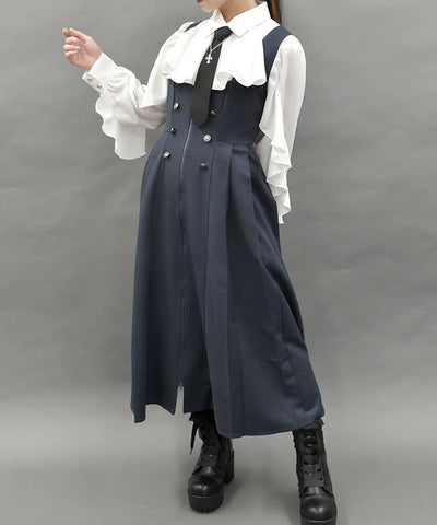Vest Design Long Dress