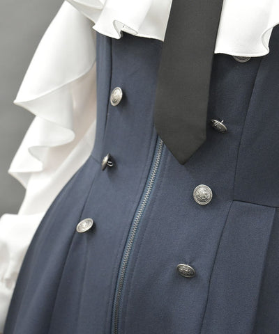 Vest Design Long Dress
