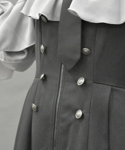 Vest Design Long Dress