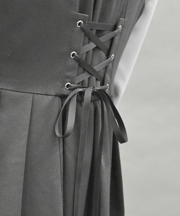 Vest Design Long Dress