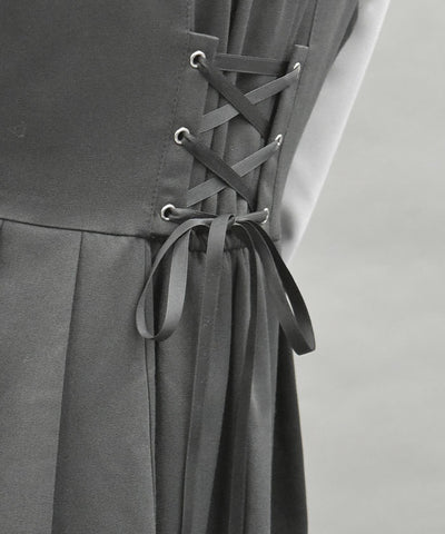 Vest Design Long Dress